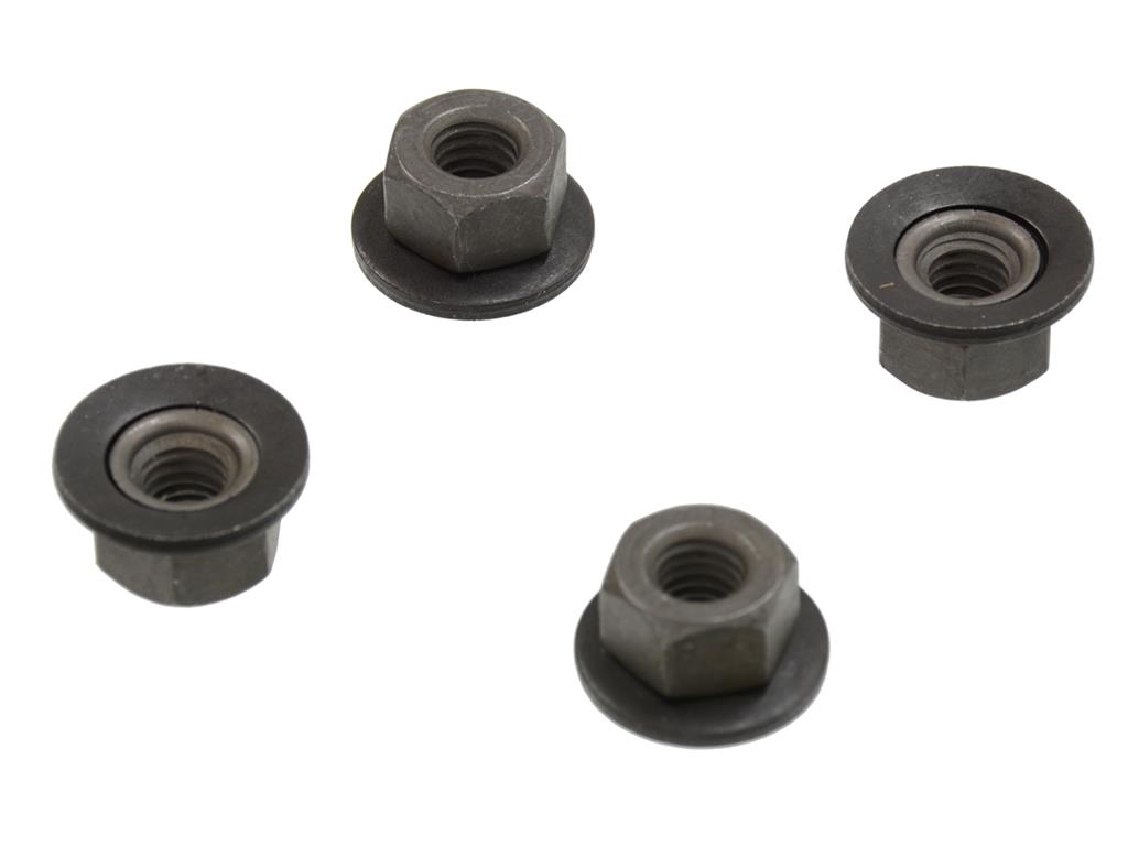 89-96 Soft Top / Convertible Top Rear Latch Bezel Mount Nuts - Set Of 4