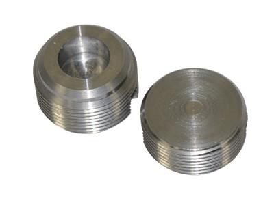 53-62 Steering Pitman Arm Drag Link End Cap / Nut - Set Of 2