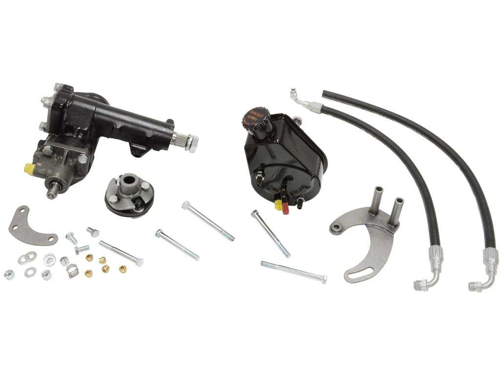 63-66 Power Steering Gear Box w/Manual Steering Add On 327 / 350 - Borgeson (ND)