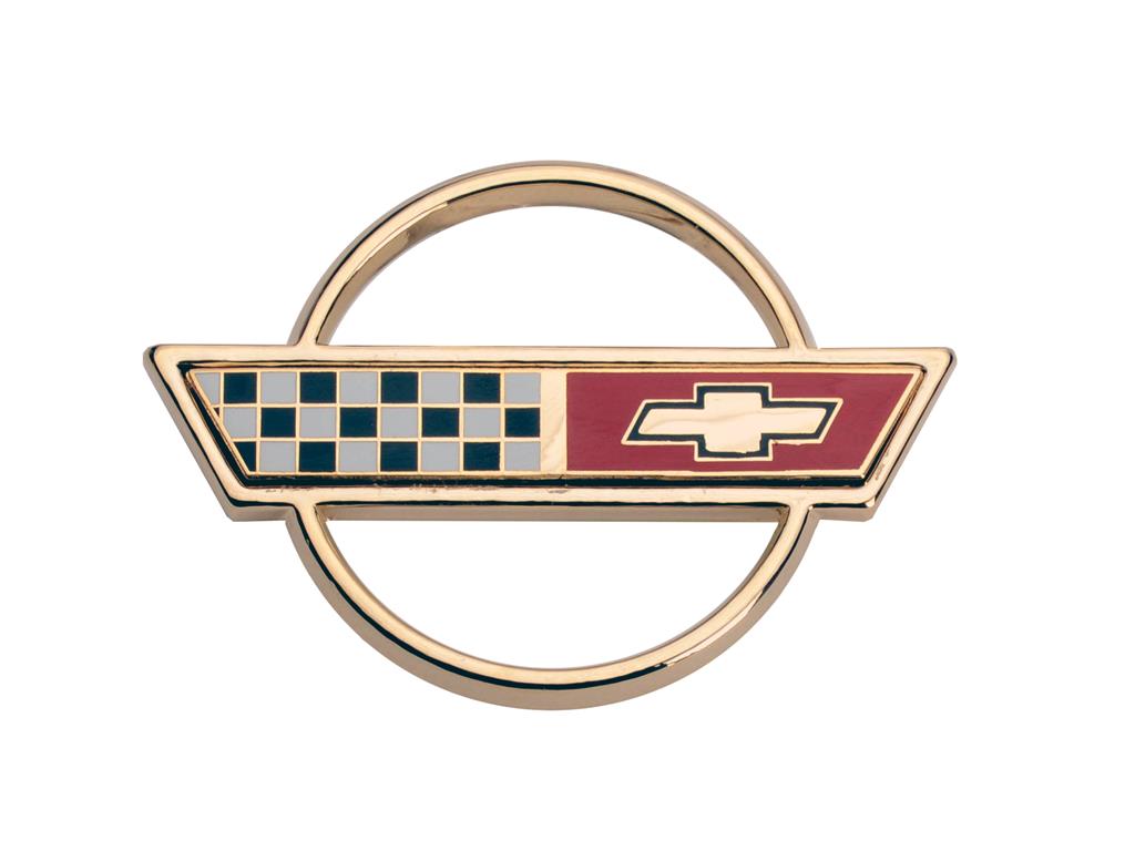 84-89 Gold Horn Button Emblem *Discontinued*