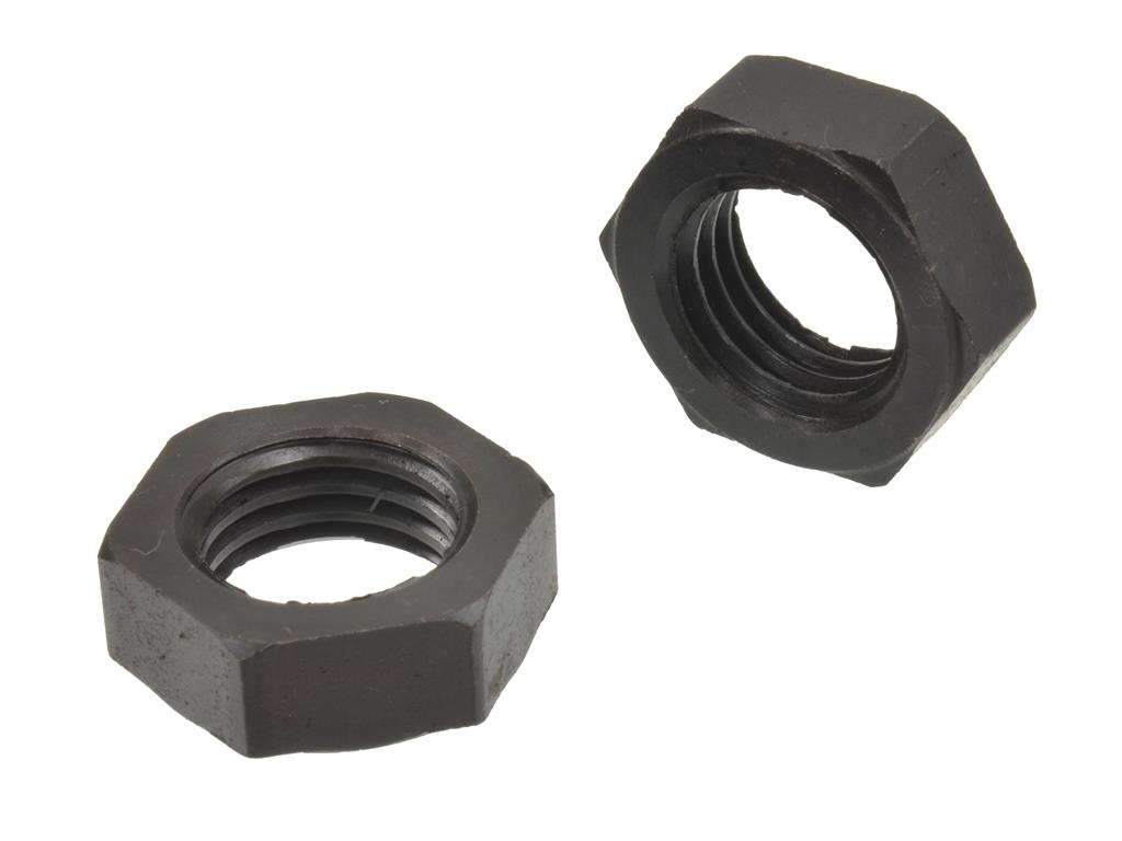 53-62 Lower Control Arm Outer Shaft Kit Jam Nuts (Car Set)