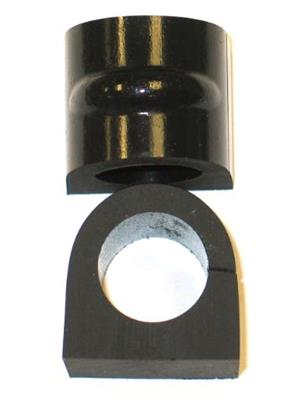 63-67 Stabilizer / Sway Bar Bushing - 1" Front Polyurethane Black