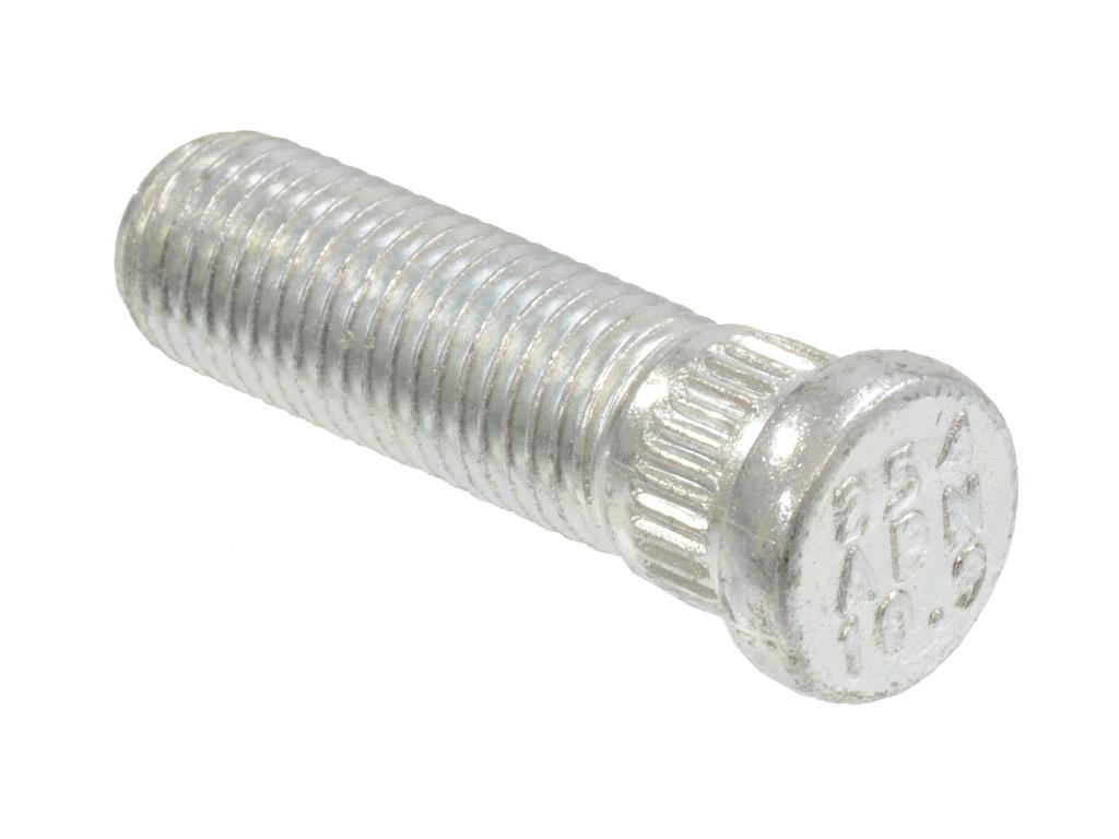 1984-2013 Corvette Wheel Mount Stud - M12-1.50 Serrated, 12.73mm Knurl x 41.5mm Length
