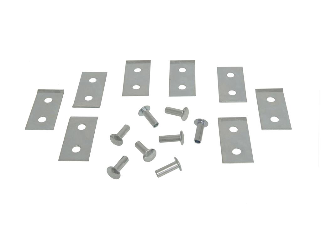 53-62 Rear Axle Rebound Strap Hardware Kit - Does 2 Straps