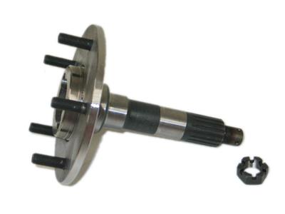 63-65E Rear Spindle w/Studs