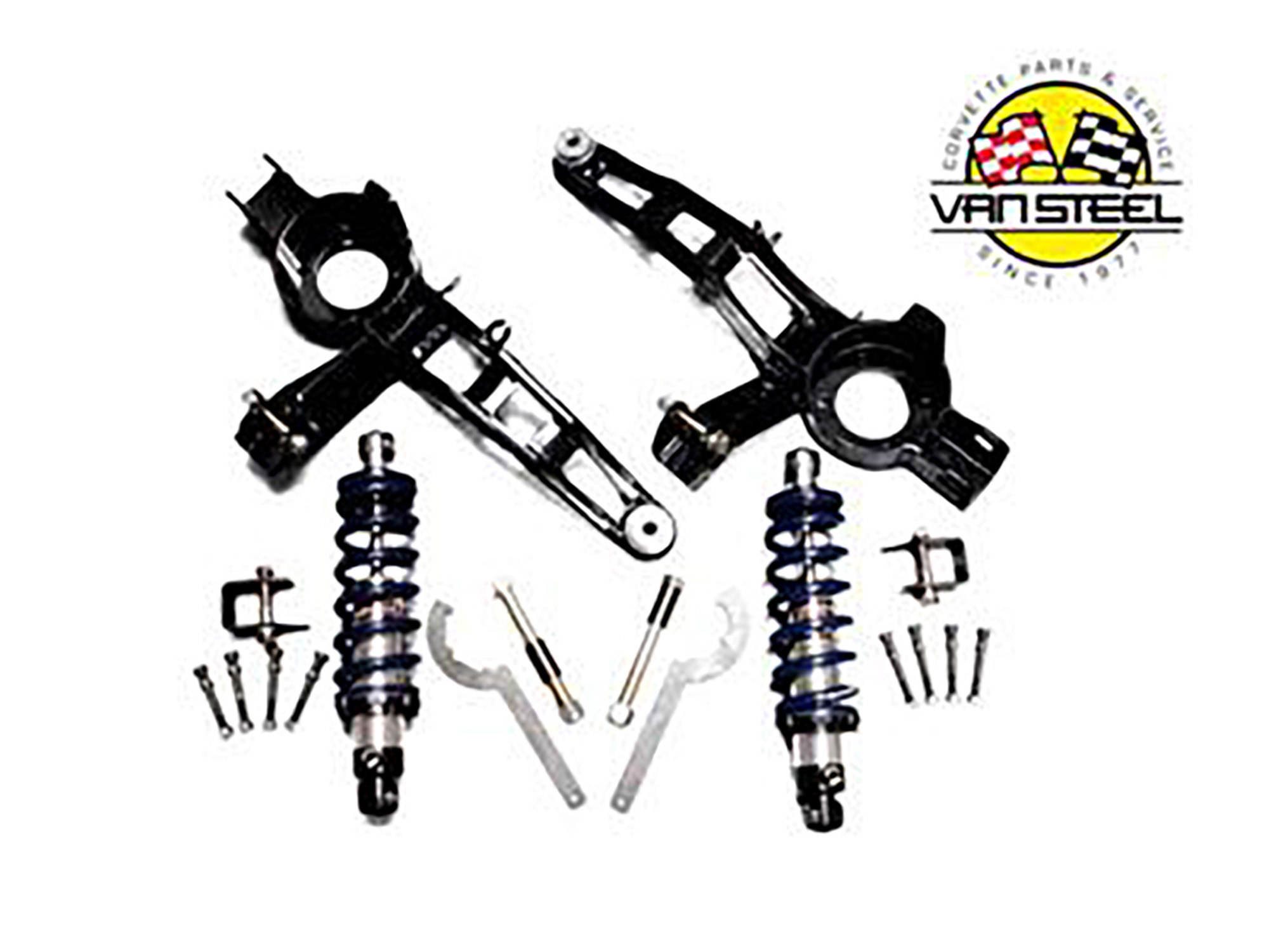 63-82 Rear Coilover System - 327 / 350 Single Adjustable (ND)