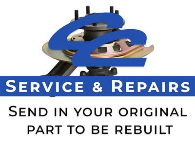 80-81 Auto Wheel Bearing Assembly w/New Rotor (Rebuilt) Side: Left