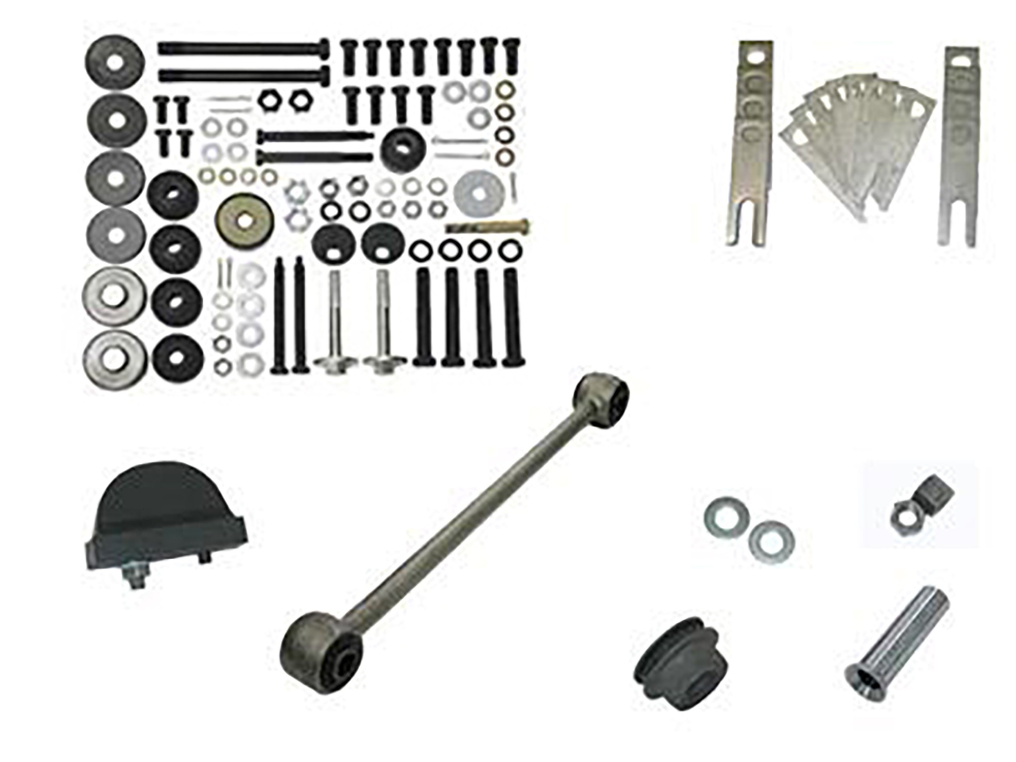 80-82 Rear Suspension Hardware Set Deluxe