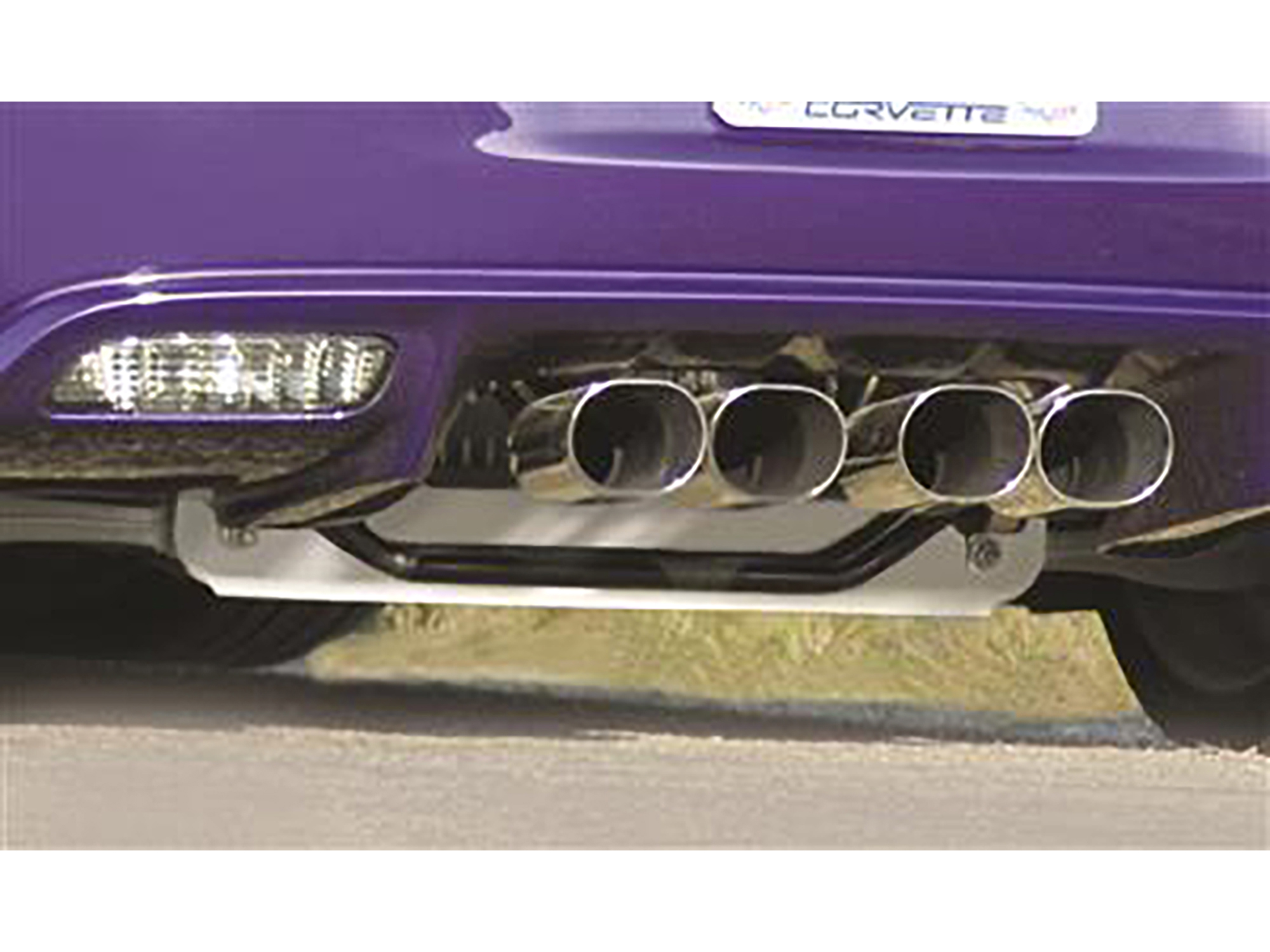 05-13 Rear End Cradle Cover - Polished Stainless Steel