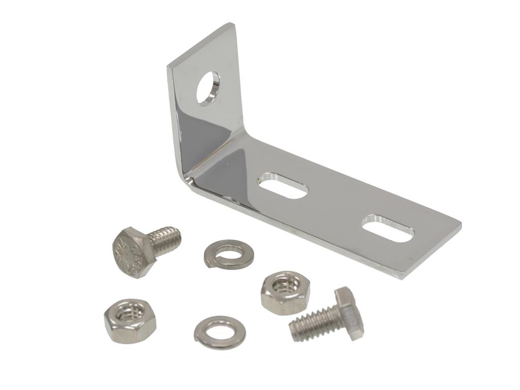 73-82 Hood Alarm Switch Bracket On Firewall - Chrome
