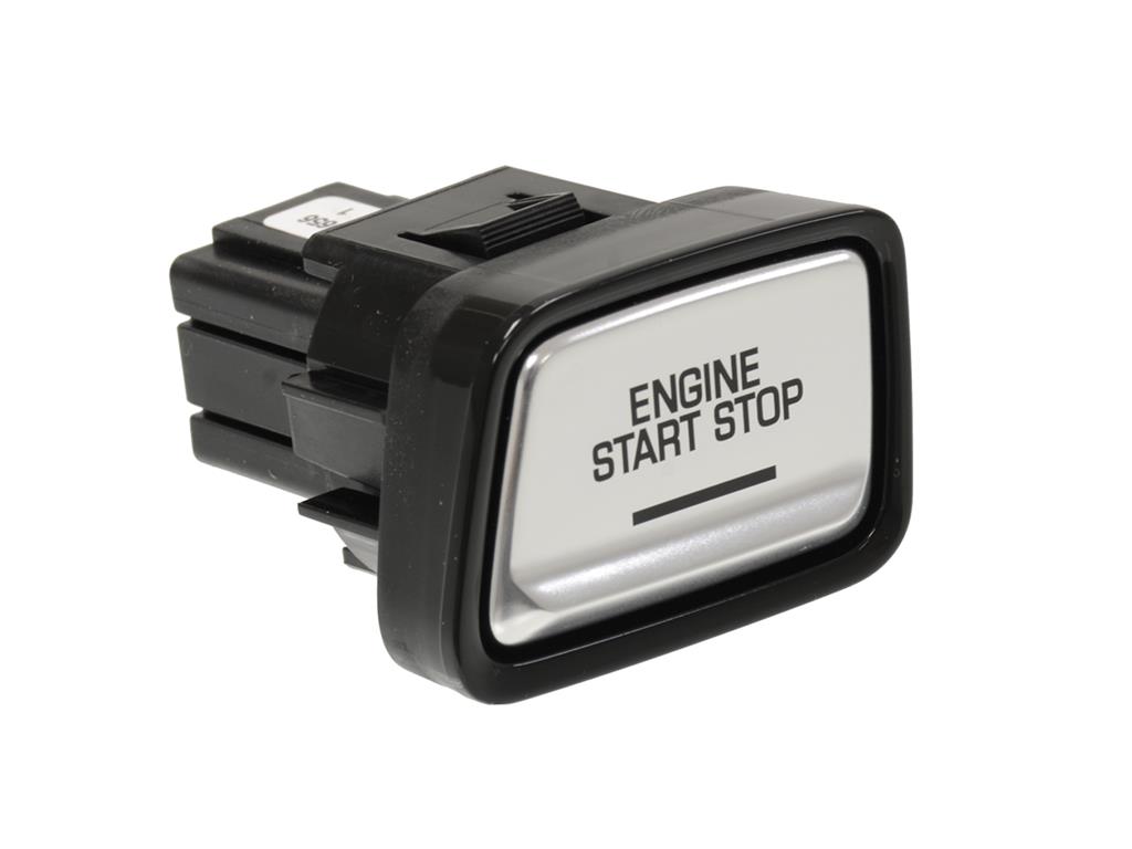 2016-2019 Ignition Start Switch - Bright Silver Face