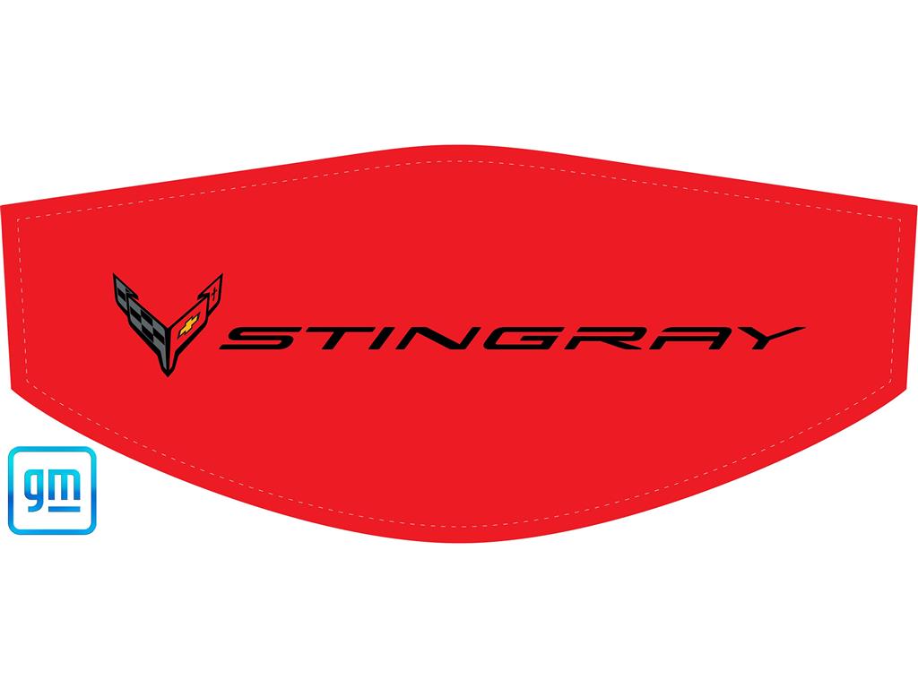 2020-2024 C8 Flag Logo & Stingray Corvette Vinyl Tunk Cover *Specify Color* (ND)