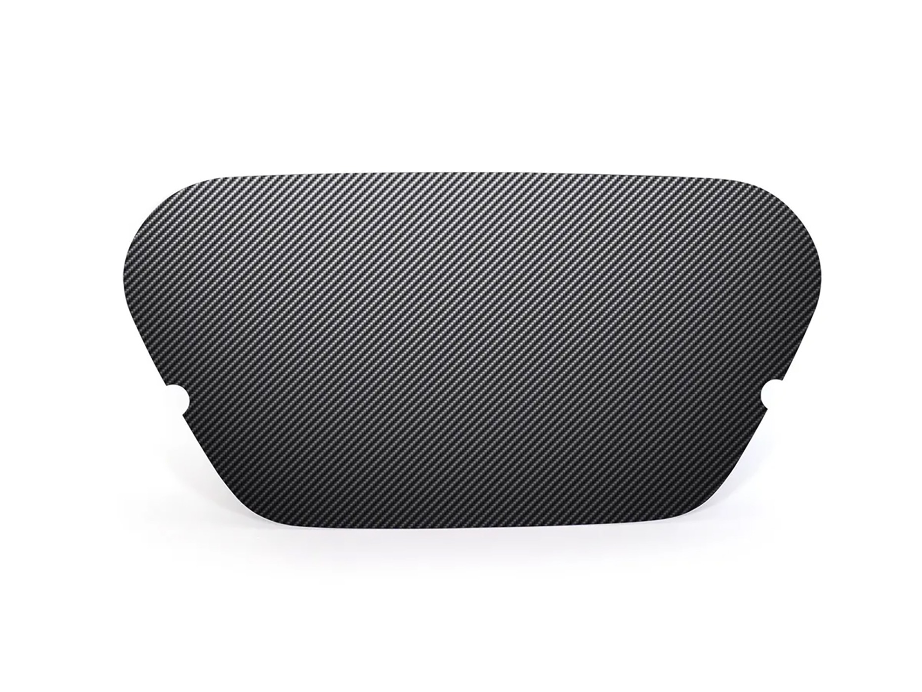 20-26 Matte Black Front Storage Compartment Cover - Hydro Carbon Fiber