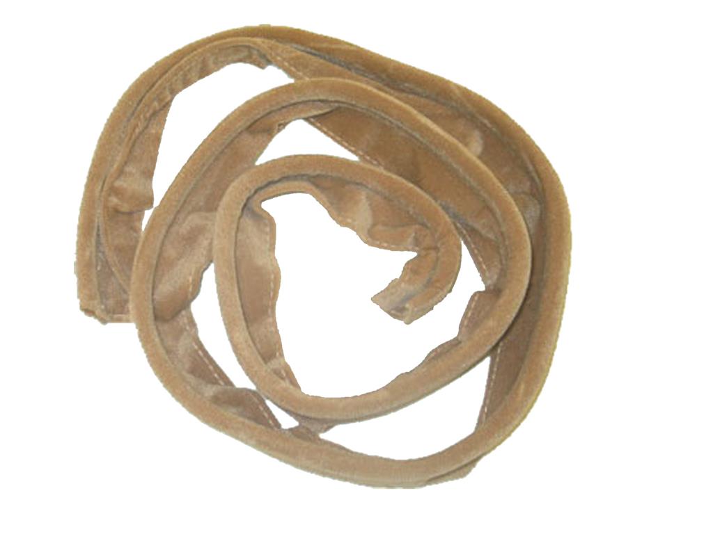 54-57 Convertible Top Rear Bow Weatherstrip (Tan Mohair)