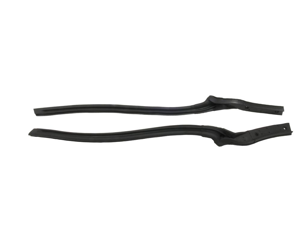 63-67 Convertible Windshield Post & Hinge Pillar Weatherstrips - Pair