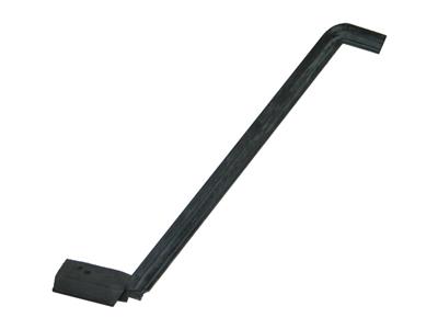 63-67 Hard Top Rear Vertical Weatherstrip Side: Right
