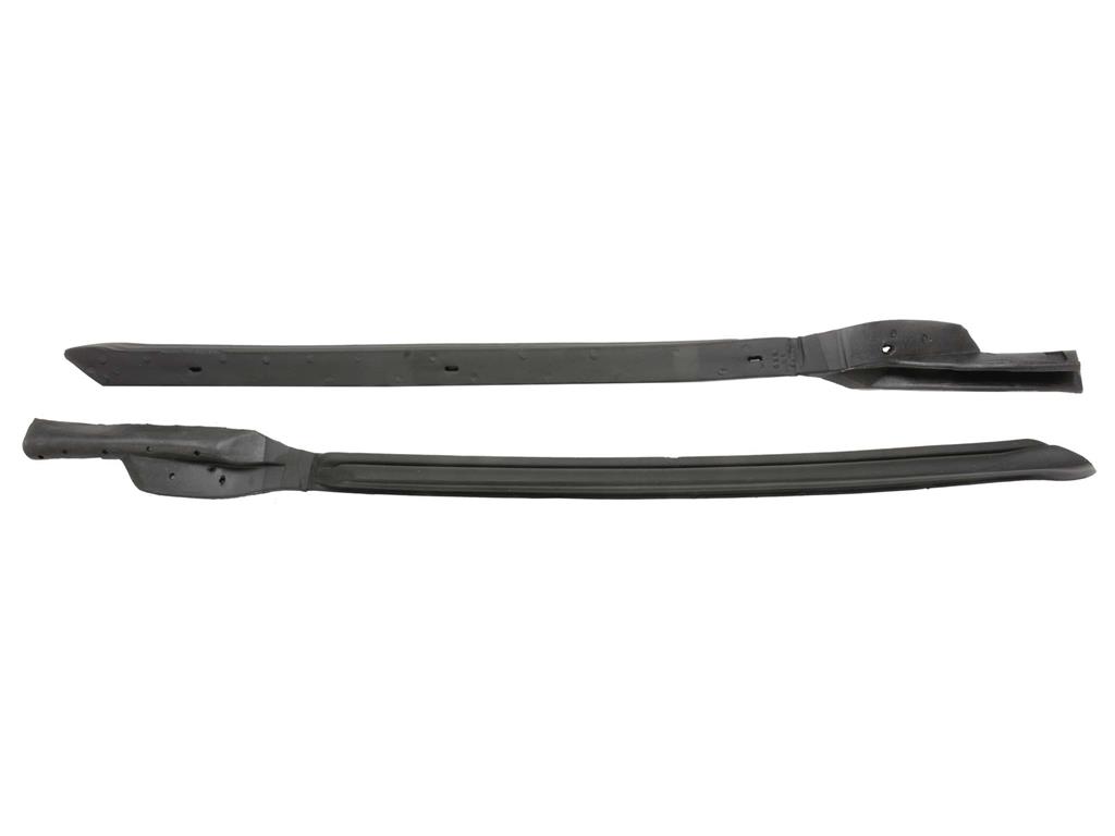 68-72 Windshield Pillar Post Weatherstrip - With Attached Hinge Pillar