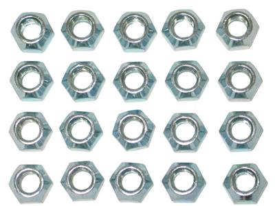 56-82 Wheel Lug Nuts - Except Knock Off Wheels - 20 Pieces