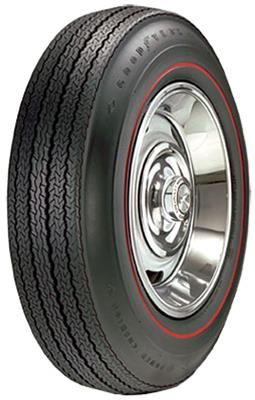 67 775-15 Goodyear Power Cushion Tire - Redline
