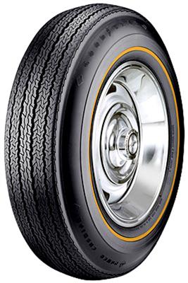 65-66 775-15 Goodyear Power Cushion Tire - Goldline
