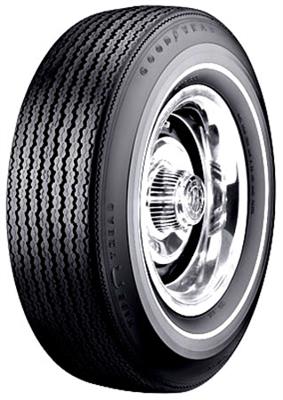 70-72 F70-15 Goodyear "Speedway" Tire - White Stripe