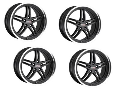 84-96 Cray Scorpion Wheels - Black 17" X 9" Set Of 4 "Discontinued"