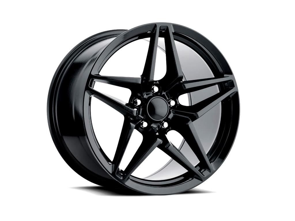 88-96 C7 ZR1 Front Satin Black 18 x 8.5 +56 Offset Wheel *Discontinued*