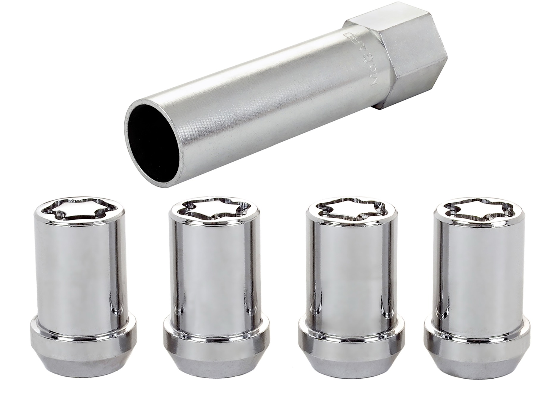 84-19 w/Alloy Wheels McGard Locking Lug Nut Kit (Chrome)