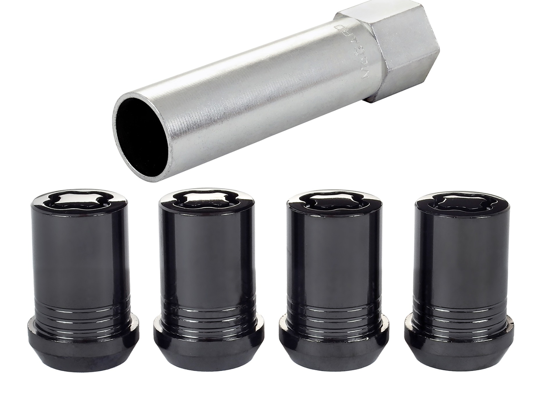 84-19 w/Alloy Wheels McGard Locking Lug Nut Kit (Black)

