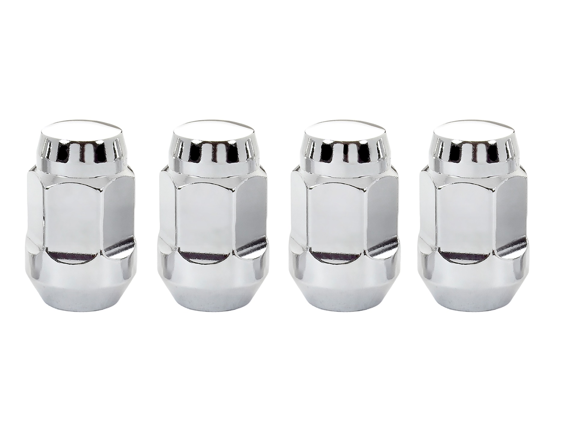 84-19 McGard Bulge Seat Lug Nut Kit (Chrome)