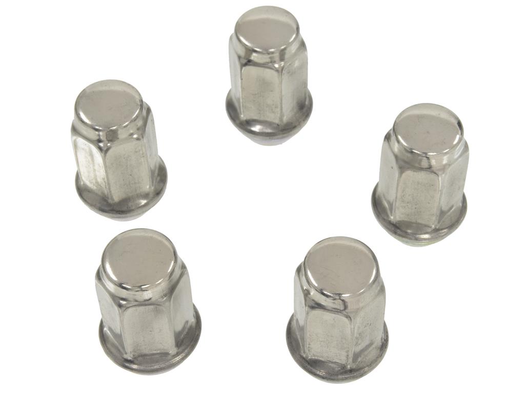 00-19 Wheel Lug Nuts - Set of 5 ( For Factory Polished or Chrome Wheels )