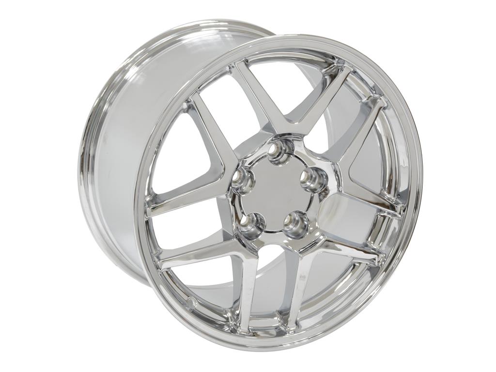 88-04 C5 Z06 Chrome Wheel 17 X 9.5 Offset +54 *DISCONTINUED*
