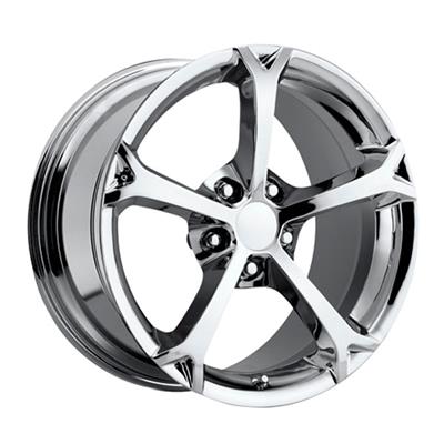 97-13 Wheel - Chrome C6 Grandsport - 18 X 9.5 - Offset +57 *DISCONTINUED*