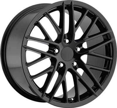 97-04 Wheel - Black C6 ZR1 17 X 8.5 - Offset +56 *DISCONTINUED*