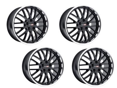 97-04 Cray Manta Black Wheels - Mirror Lip 17" X 9" "Discontinued"