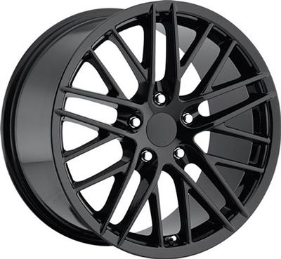 97-13 Black C6 ZR1 18 X 9.5 Wheel Offset +40 *DISCONTINUED*