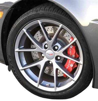 09-13 19 X 12 Rear Z06 Spyder Silver Wheel - Factory - Offset +59 "Discontinued"