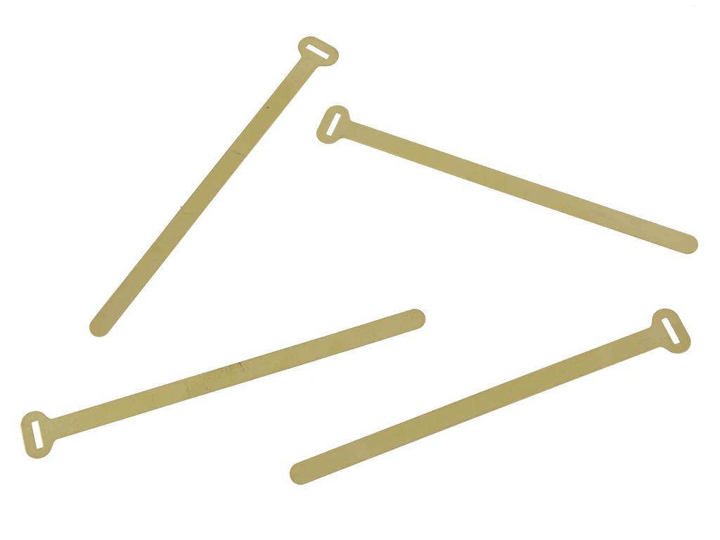 56-60 Windshield Washer Hose Brass Tie Strap