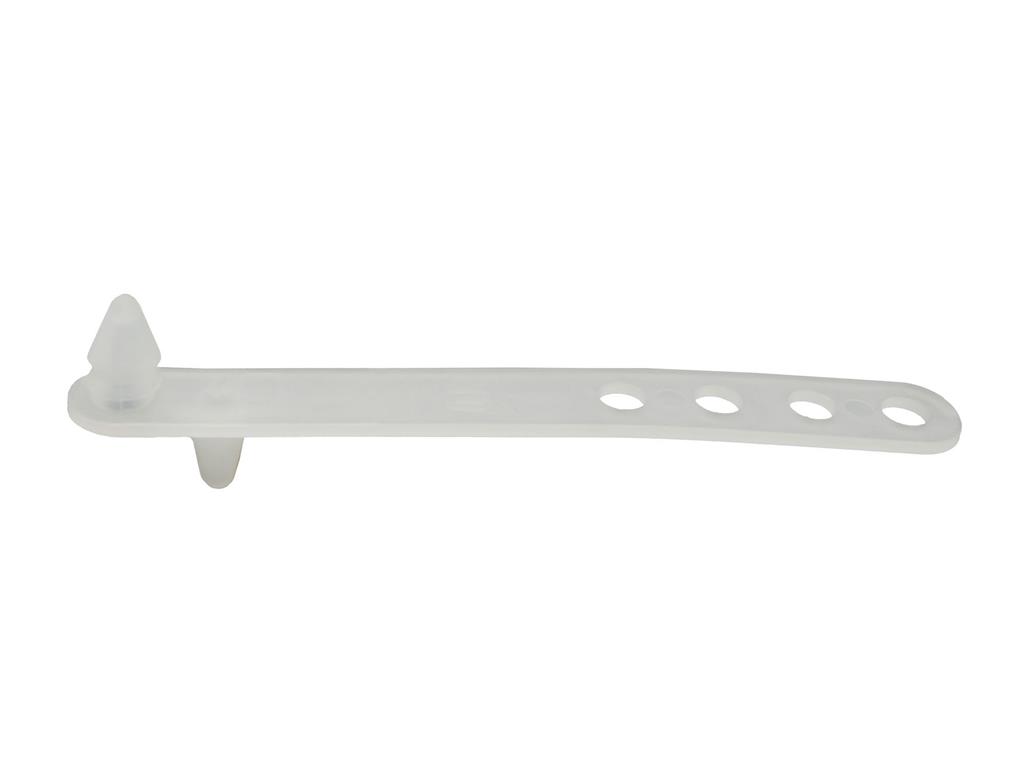 58-62 Windshield Wiper/Horn/Washer Hose Tie Strap - White