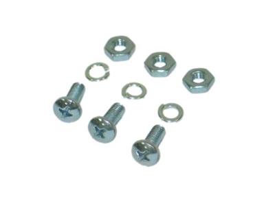 58-60 Windshield Washer Bottle Heat Shield Mount - 9 Pieces
