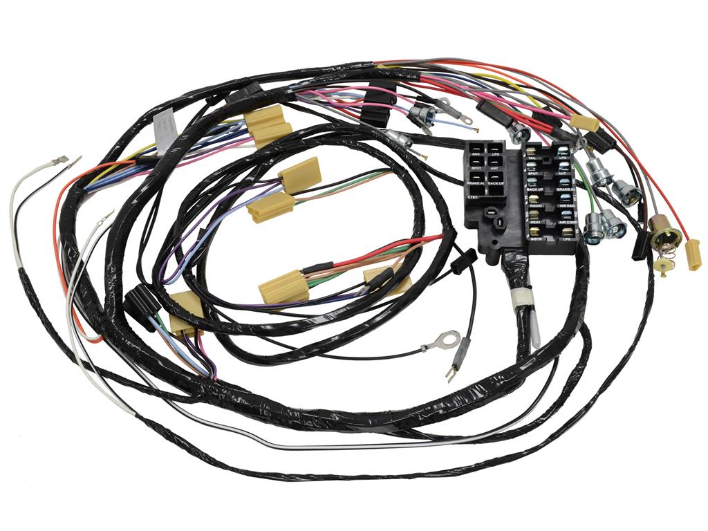 62 Dash Main Wiring Harness w/Fuse Box