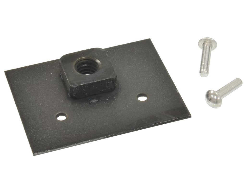56-62 Horn Mount Nut Plate w/Rivets