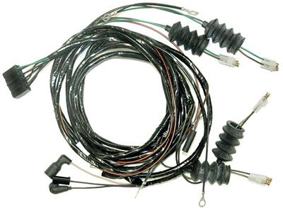 64 Conv w/o Back-Up Lights Rear Wiring Harness