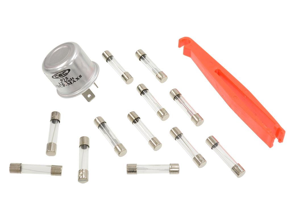 63 Fuse & Flasher Kit - 15 Pieces