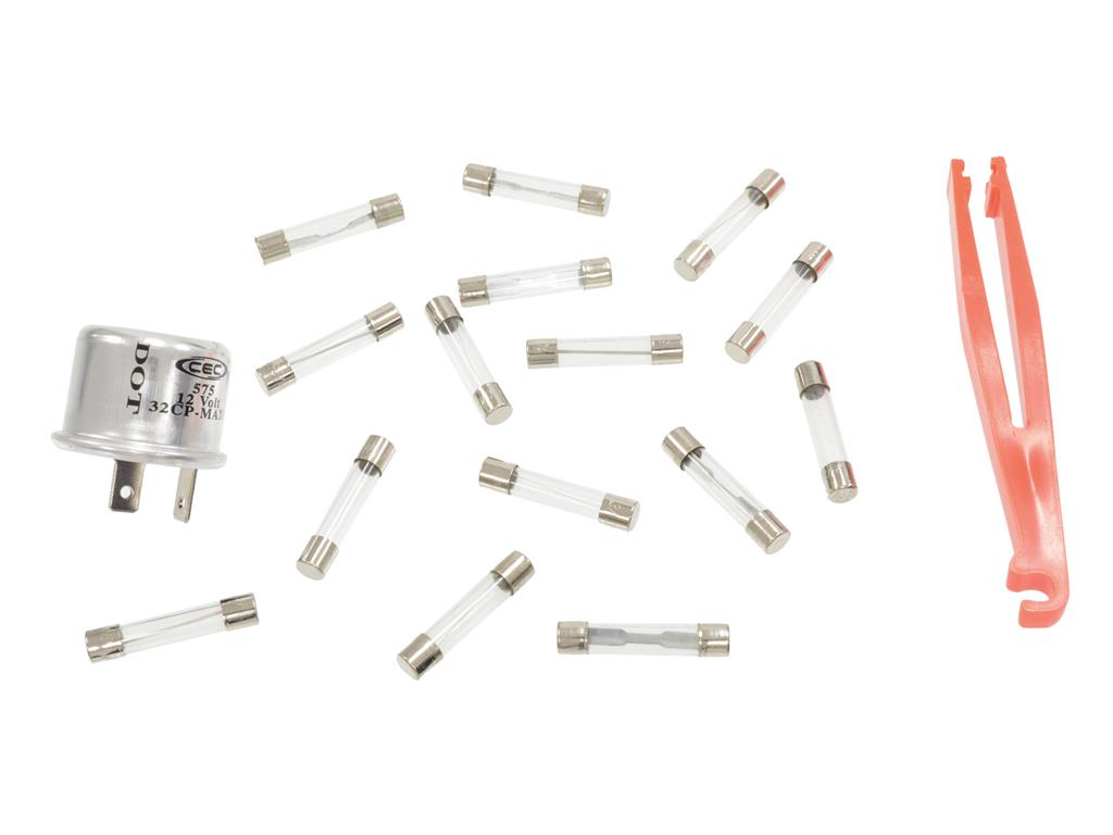 64-66 Fuse & Flasher Kit - 15 Pieces