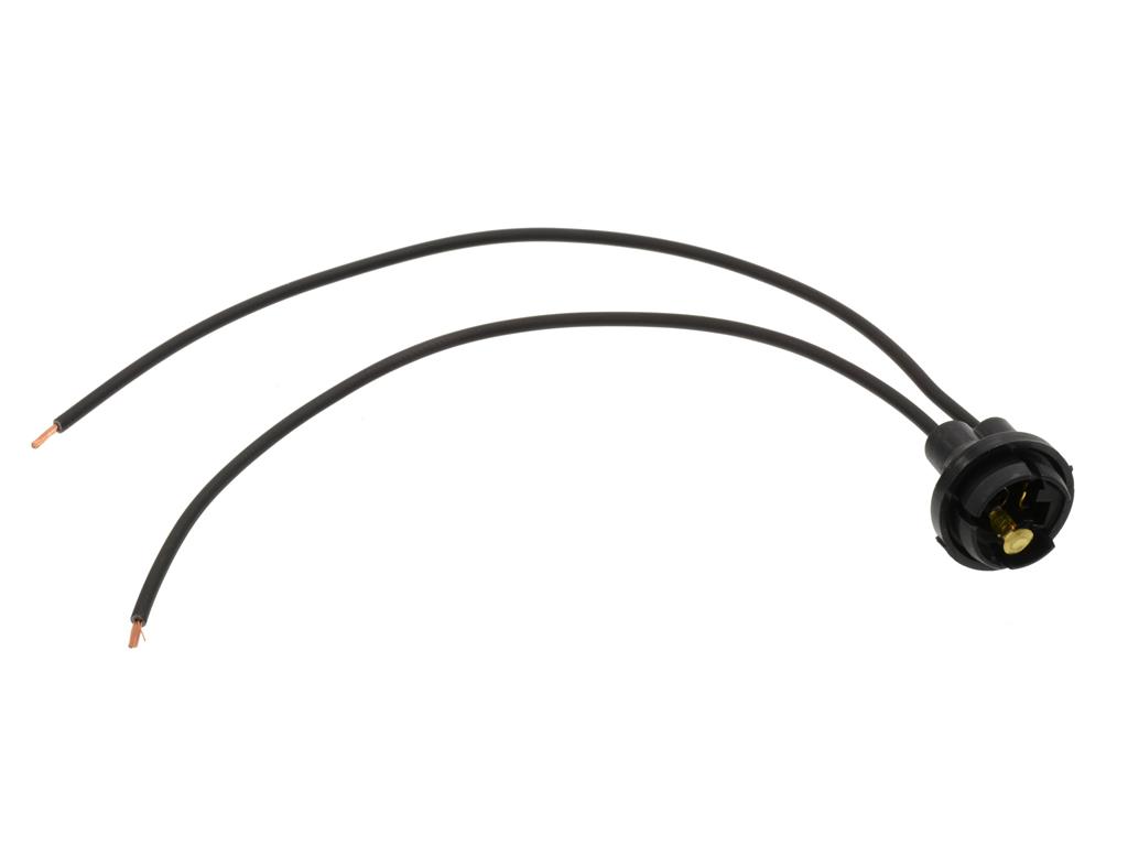 55-77 Instrument Cluster Light Bulb Socket (Plastic Housing - 2-Wire)