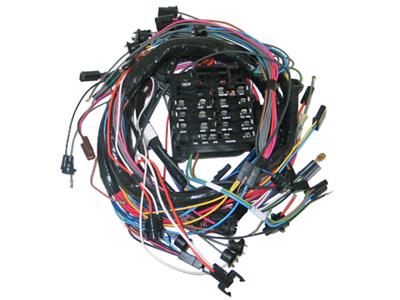 71 w/AC Dash Main Wiring Harness w/Fuse Box
