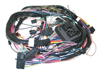 71 w/o AC Dash Main Wiring Harness w/Fuse Box