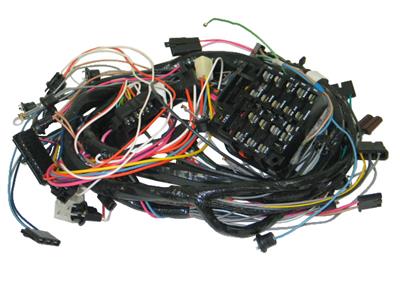 73 w/o AC Dash Main Wiring Harness w/Fuse Box