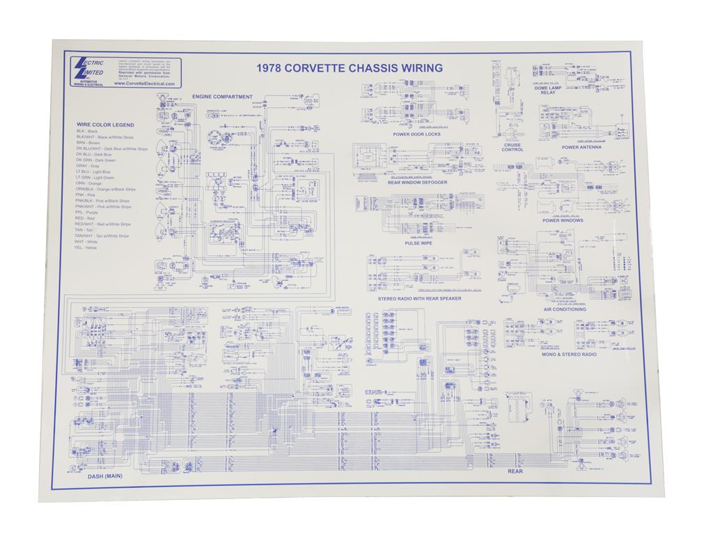 1978 Corvette Wiring Diagram